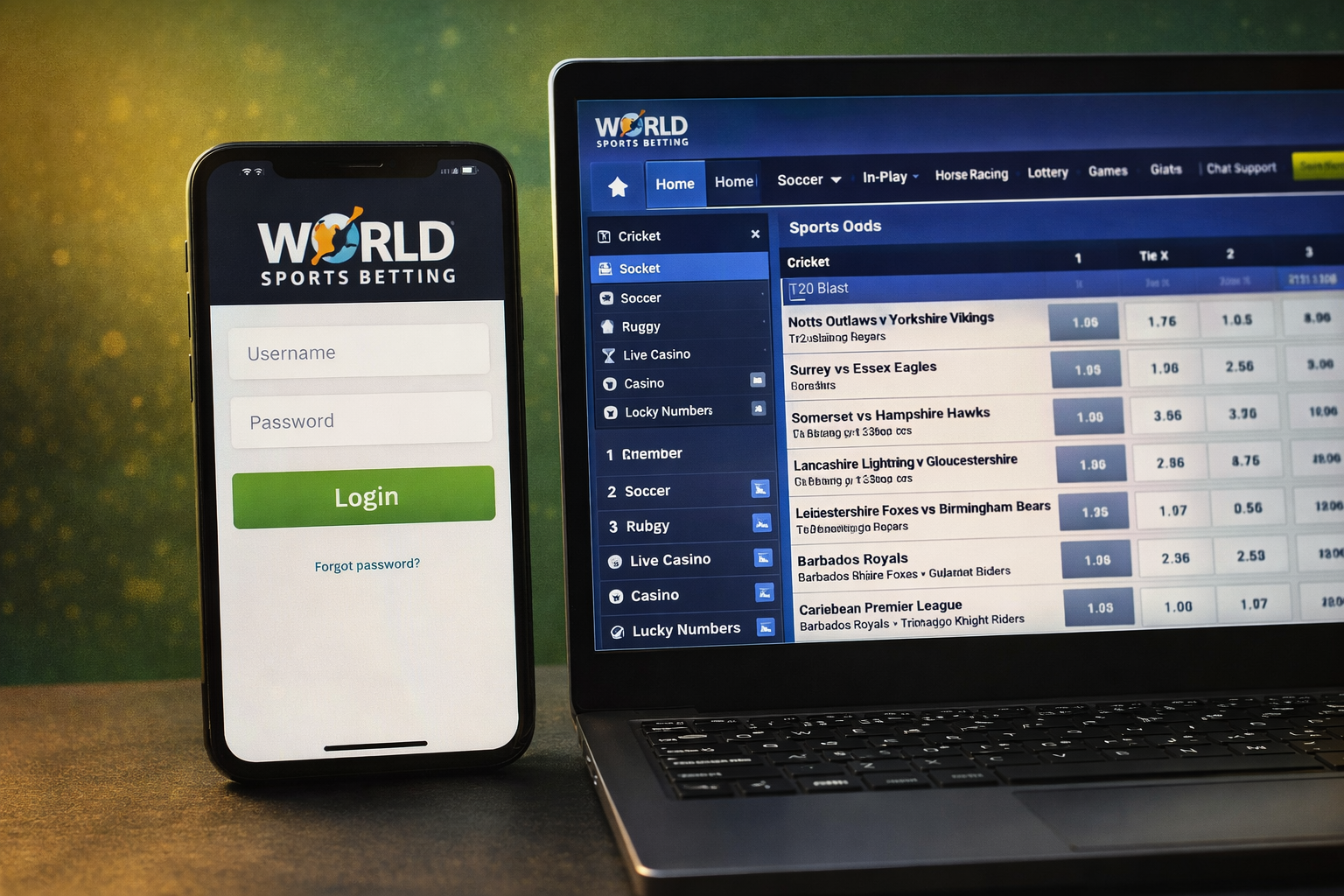 How to Log In to World Sports Betting (WSB)