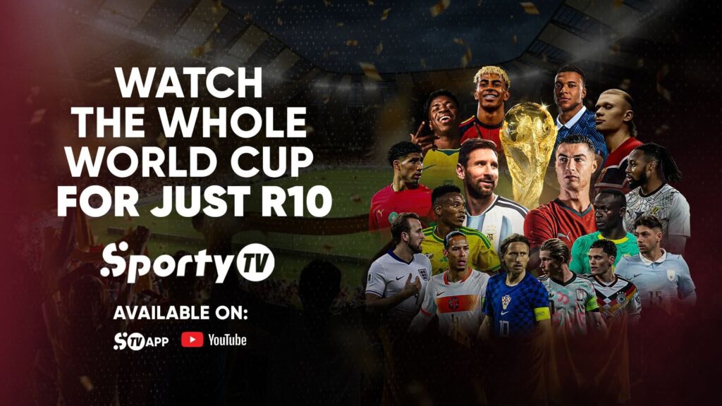 FIFA World Cup 2026 South African All 104 Matches R10 SportyTV