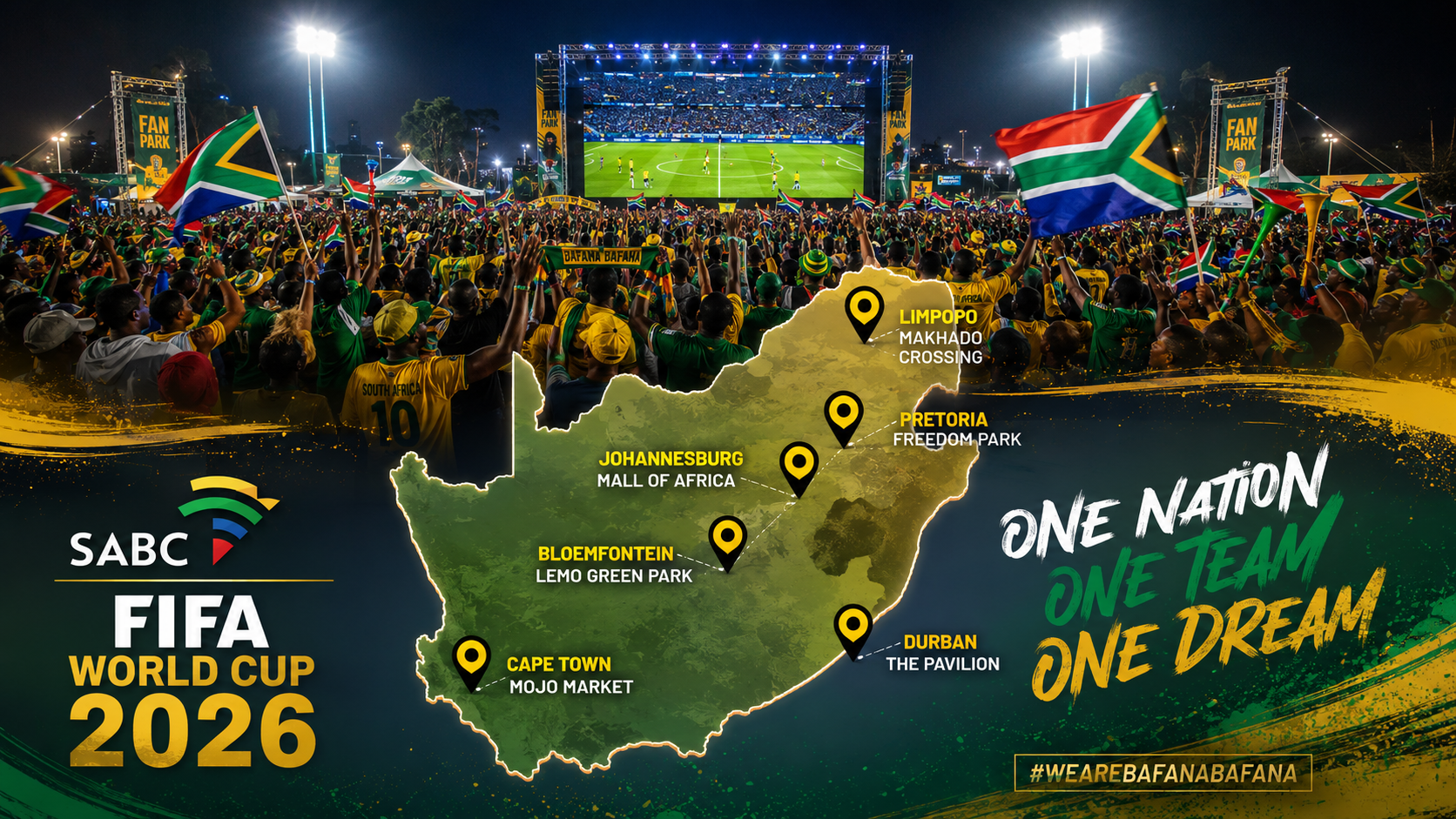 FIFA World Cup 2026 fan parks South Africa
