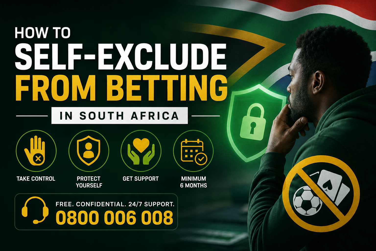self-exclude betting South Africa
