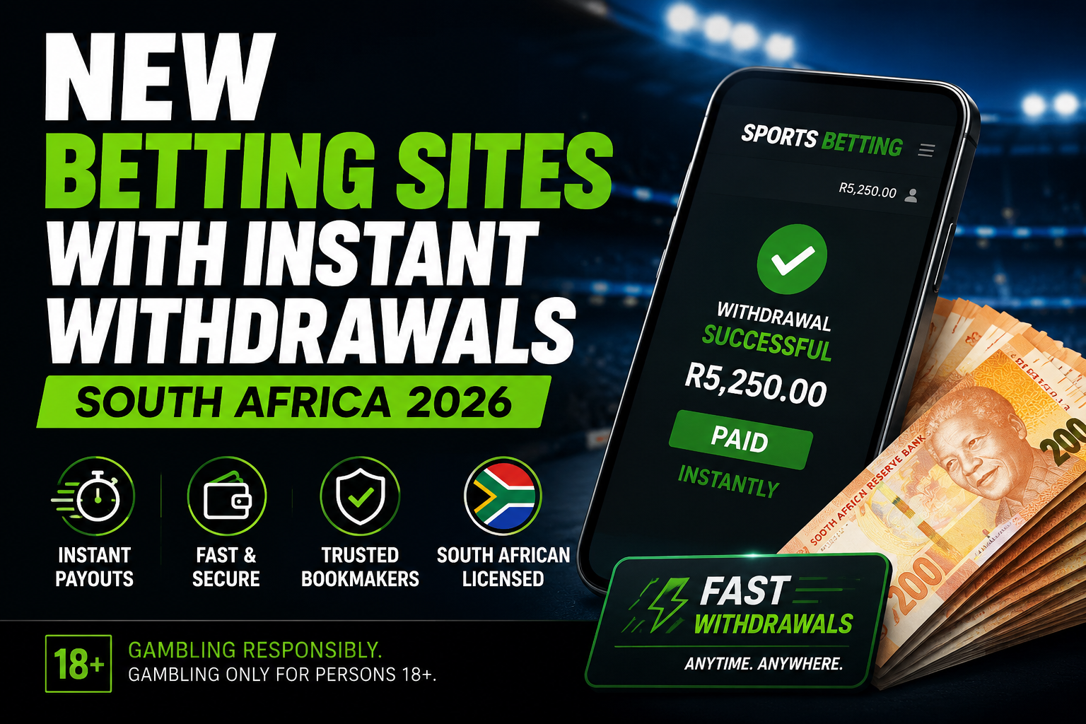 new betting sites with instant withdrawals